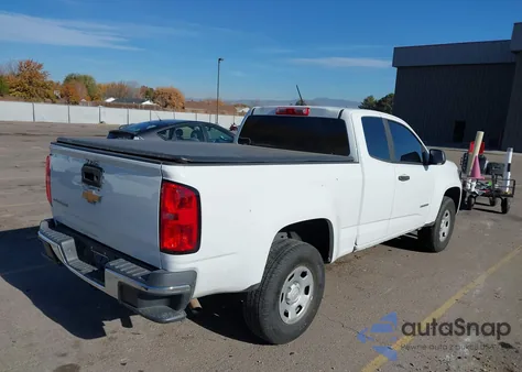 2018 Chevrolet Colorado Wt from USA, damaged, VIN 1GCHSBEA2J1320765